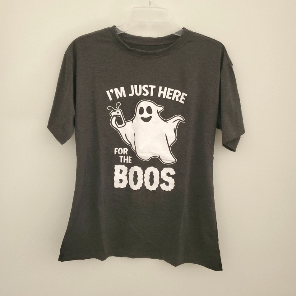 Just Here for the BOOS Halloween T-shirt